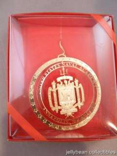 US Naval Academy Ornament New in Box Annapolis, MD  