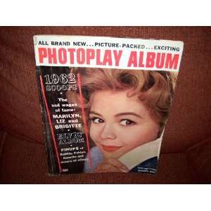 PHOTOPLAY ALBUM Magazine FOR THE YEAR OF 1962 SCOOPS 
