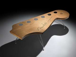 FENDER Stratocaster Strat Guitar Modern Coffee Table  