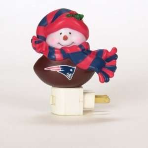  New England Patriots NFL Snowman Night Light (5) Sports 