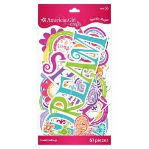  American Girl Crafts Assets Sparkly Shapes: Toys & Games