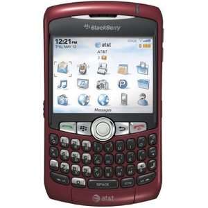  BlackBerry Curve 8310 Phone, Red (AT&T): Cell Phones 