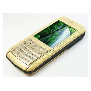   Bluetooth MP3 MP4 Mobile Cell Phone Golden: MP3 Players & Accessories