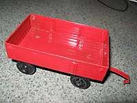 ERTL USA Made Die Cast Red Wagon / Cart 74 7650  