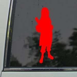  Naruto Orochimaru Red Decal Car Truck Window Red Sticker 