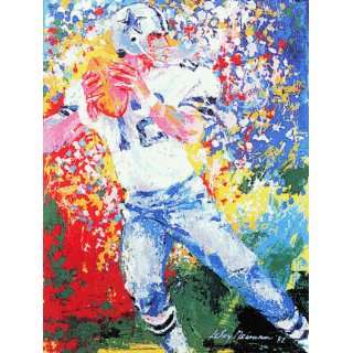    Roger Staubach Hand Signed by Leroy Neiman: Everything Else