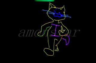 ull Color RGB/RGP Animation Cartoon DJ Laser Stage Light DMX Disco