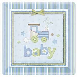  Lets Party By Amscan Carters Baby Boy Square Dinner 