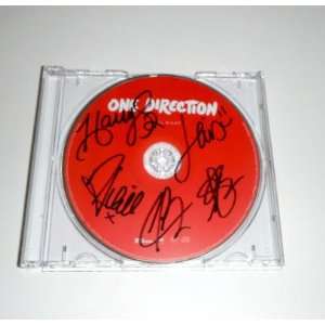  One Direction Band Hand Signed Autographed CD Everything 