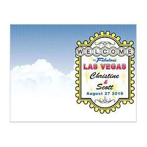 Las Vegas Wedding Programs   Casino Wedding Theme   3 designs