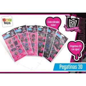  Monster High Liquid Sticker Sheet Toys & Games