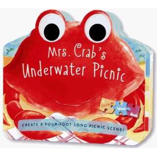   Mrs. Crabs Underwater Picnic A Colors Puzzle Book Toys & Games