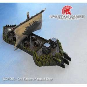 The Uncharted Seas Orc Raiders Pillager Class Assault Ship (1) [New 