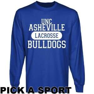  UNC Asheville Bulldogs Custom Sport Long Sleeve T Shirt 