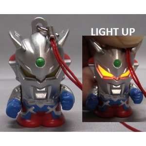    Ultraman Light up Figure Charm Mascot Strap Zero: Toys & Games