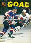 1986 Goal Program Los Angeles Kings VS. Winnipeg Jets