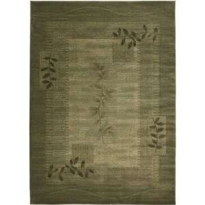 Rizzy Rugs GA 3105 Galleria Rectangle Rug in Green Size: 1210 x 910 