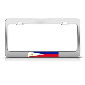  Philippines Flag Filipino Country license plate frame 