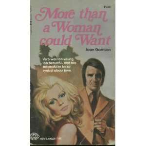  More than a Woman could Wait Joan Garrison Books