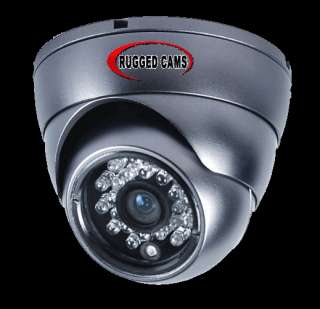 Indoor Infrared Security Dome Camera With Sony 1/3 CCD 600 TVL High 