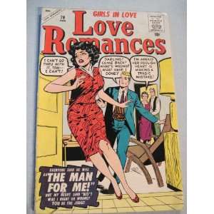   ROMANCES COMIC #79 1958 (GIRLS IN LOVE, 79) JAY SCOTT PIKE Books