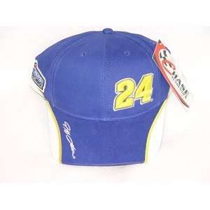 Dupont motor sports # 24 licensed nascar racing cap hat   cotton   clr 