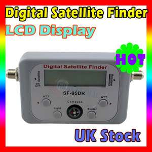 NEW UK Digital Satelite Finder with Compass Direct  