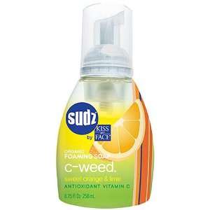    Sudz by Kiss My Face Organic Foaming Soap, C Weed, 8.75 oz Beauty