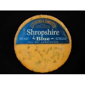 English Shropshire Blue   9 LB Wedge Grocery & Gourmet Food