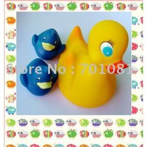  floating duck  10.5cm big duck toys+2 pcs small duck in 