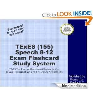 TExES (155) Speech 8 12 Exam Flashcard Study System TExES Test 