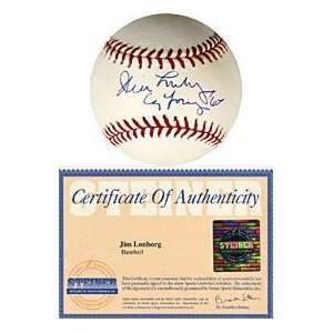  Jim Lonborg Cy Young 67 Autographed / Signed Baseball 