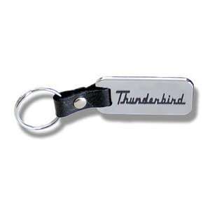  Thunderbird Key Chain (Chrome with Leather Strap 