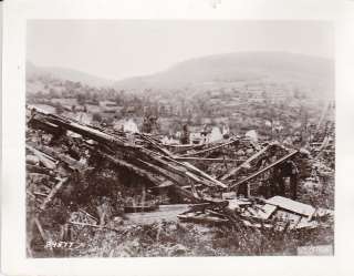 MEUSE ARGONNE DESTROYED HOUSE   WW1 U.S. ARMY PHOTO  