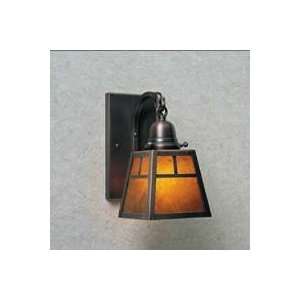Arroyo Craftsman A line Shade Wall Sconce with 3/8 Arm   AB 1 / AB 1 E 