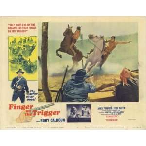  Finger on the Trigger Movie Poster (11 x 14 Inches   28cm 