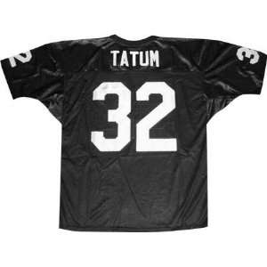 Jack Tatum Autographed Black Custom Jersey:  Sports 