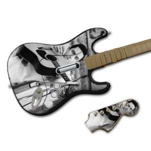  Rock Band Wireless Guitar  Johnny Cash  Guitar Skin: Electronics