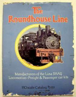 The Roundhouse Line Manufacturers Of The Lima SHAY Locomotive HO Scale 