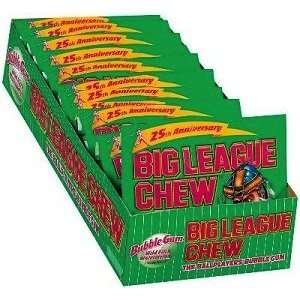 Big League Chew Watermelon (Pack of 12):  Grocery & Gourmet 