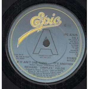   INCH (7 VINYL 45) UK EPIC 1982 RICHARD DIMPLES FIELDS Music
