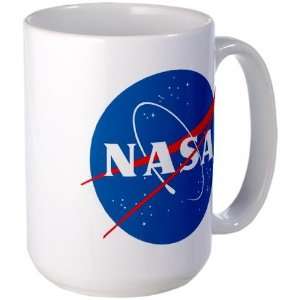  NASA Logo Space Large Mug by  