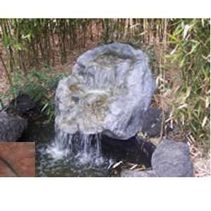   Tahitian Falls Artificial Waterfall   Sedona Red Patio, Lawn & Garden