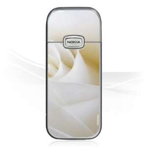  Design Skins for Nokia 6030   White Rose Design Folie 