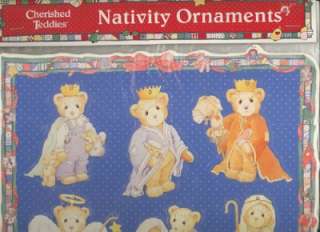 Vintage Cherished Teddies Nativity Ornaments Priscilla  