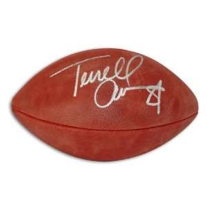   Terrell Owens Football   Autographed Footballs: Everything Else