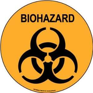  Biohazard Floor Sign 17.5 Circle