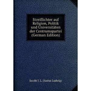   German Edition) (9785873900251) Jacobi J. L. (Justus Ludwig) Books