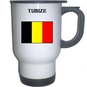  Belgium   TUBIZE White Stainless Steel Mug Everything 