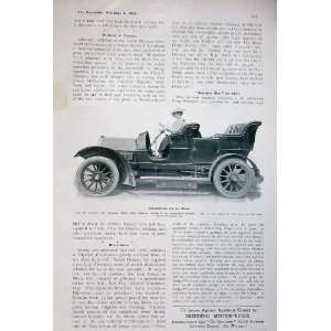    1906 Motor Car Miss Ellaline Terriss Beeston Humber